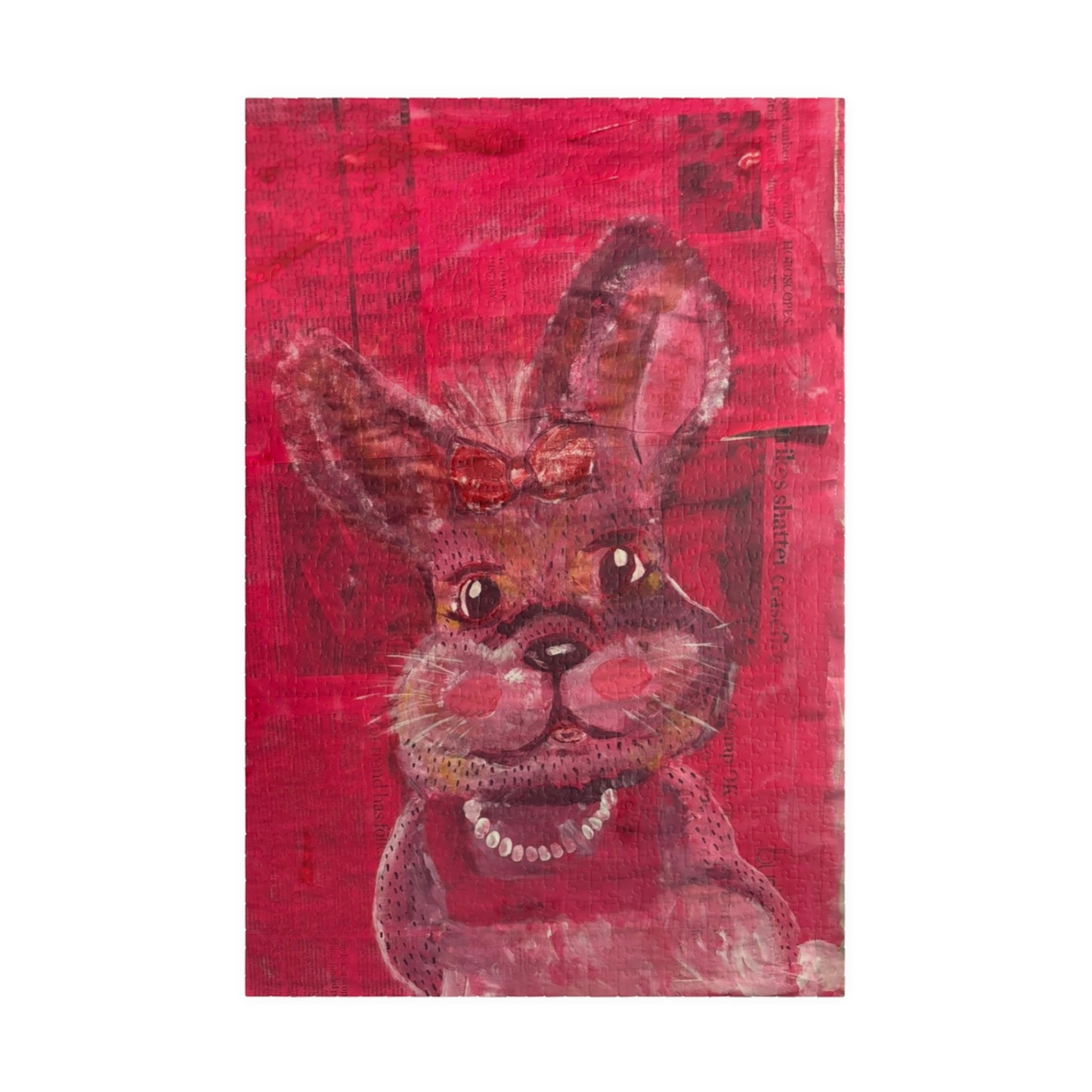 Hey Bunny Puzzle - 1014 Pieces, Whimsical Art for Family Fun
