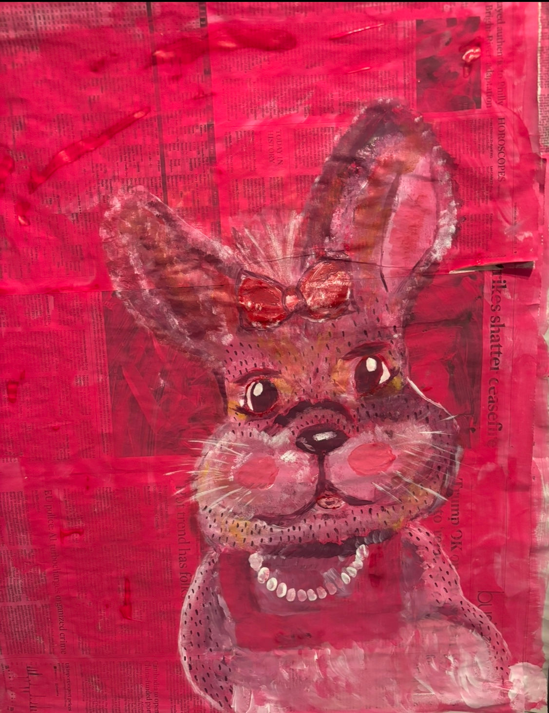 Hey Bunny Fine Print